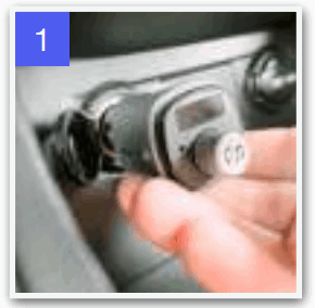 WEGMAN BC42 Bluetooth FM Transmitter - Quick Installation 1