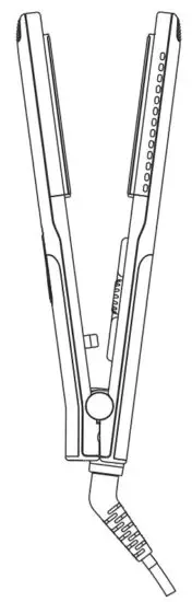 Rowenta CF7132 Ultima Ceramic Hair Straightener