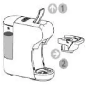 ZANUSSI CKZ39 BL Multi System Espresso Machine - Figure 13