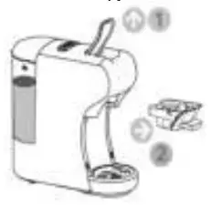 ZANUSSI CKZ39 BL Multi System Espresso Machine - Figure 23