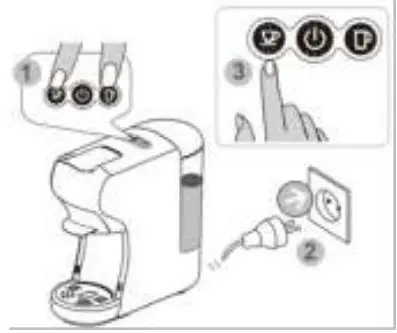 ZANUSSI CKZ39 BL Multi System Espresso Machine - Figure 31