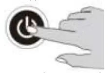 ZANUSSI CKZ39 BL Multi System Espresso Machine - Switching on the appliance