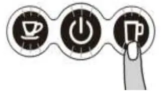 ZANUSSI CKZ39 BL Multi System Espresso Machine - large cup