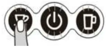 ZANUSSI CKZ39 BL Multi System Espresso Machine - small cup