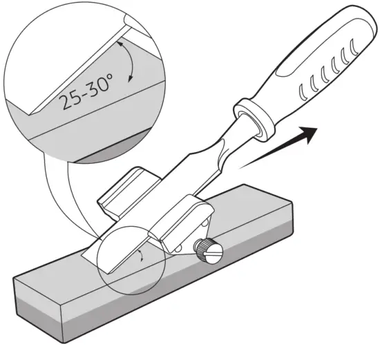 amazon basics B07V8X5W5R 8-Piece Wood Carving Chisel Set - Fig 1