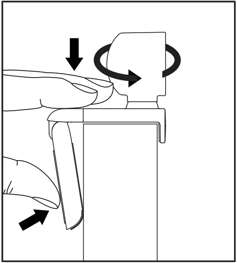 RALENO C30 Dual Built-in Microphone Webcam A 5