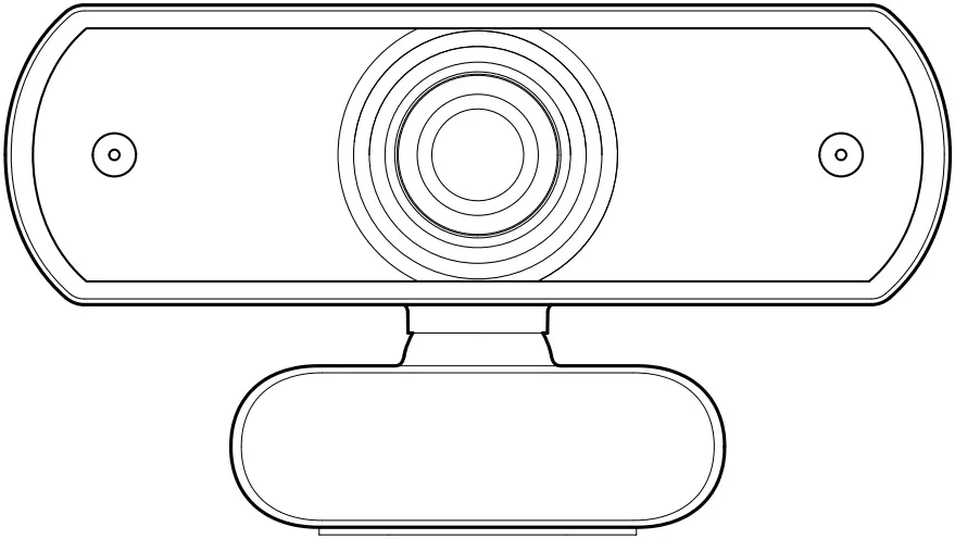 RALENO C30 Dual Built-in Microphone Webcam
