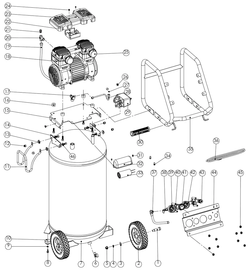 FORTRESS-57336-26-Gallon-175-PSI-Ultr-Quiet-Vertica-lShop-Auto-Air-Compressor-fig-8