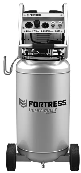 FORTRESS-57336-26-Gallon-175-PSI-Ultr-Quiet-Vertica-lShop-Auto-Air-Compressor-product