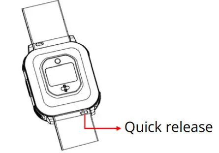 alza WowME Kids Play Smart Watch - Replace the strap