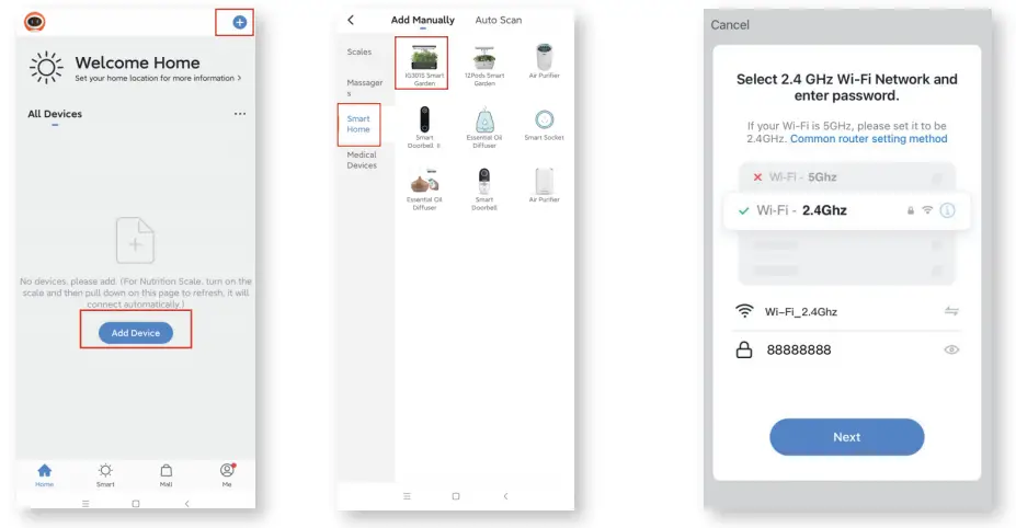 iDOO ID-IG301S Smart Indoor LED Hydroponic System - app5