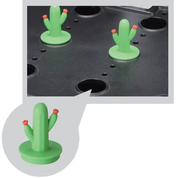 iDOO ID-IG301S Smart Indoor LED Hydroponic System - water level