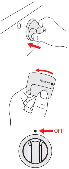 COOKTOP BURNER IGNITION