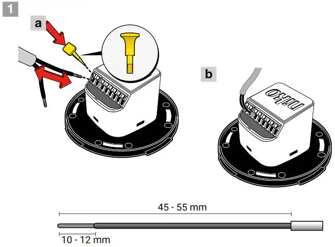 niko 353 600121 Presence Detector - Installation