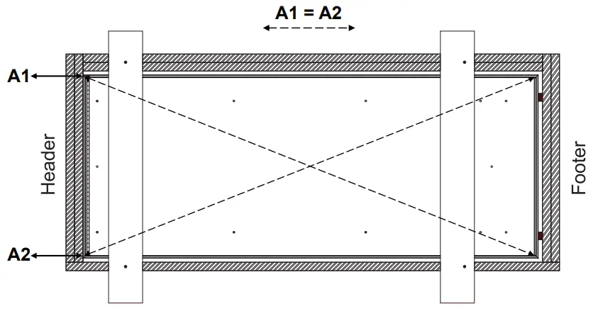 Squaring the attic ladder