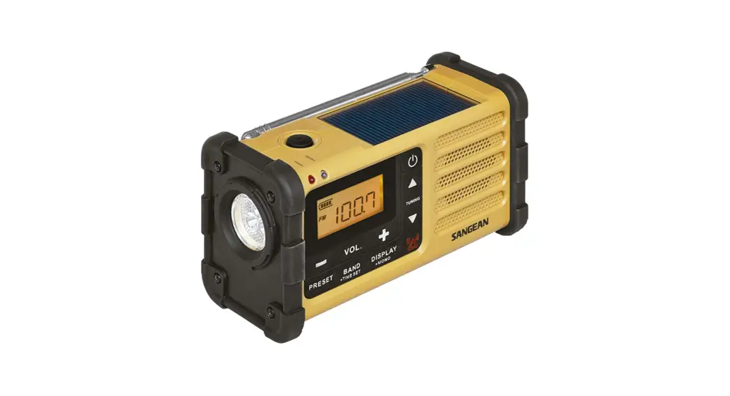 Sangean Mmr-88 Dab Rechargeable Emergency Radio Instruction Manual