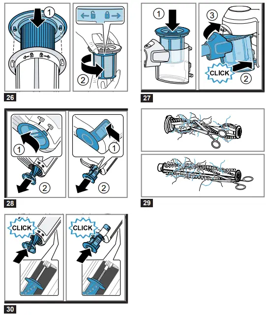 BOSCH BBS61 Cordless Handstick Vacuum Cleaner - 5