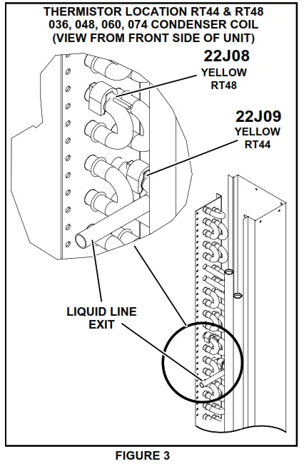 LENNOX 508172-01 Thermistor Replacement Kit - FIGURE 3