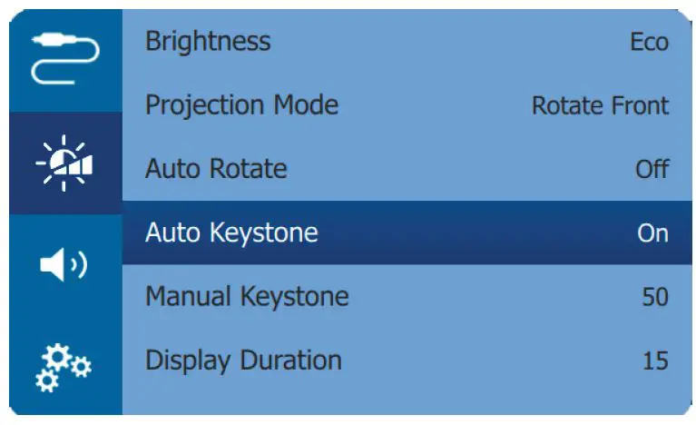 PHILIPS GPX1100 GoPix 1 Mobile Projector fig 10