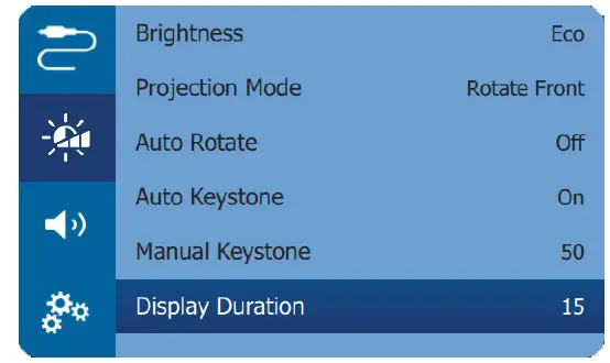 PHILIPS GPX1100 GoPix 1 Mobile Projector fig 20