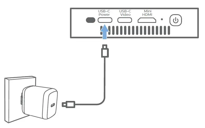 PHILIPS GPX1100 GoPix 1 Mobile Projector fig 6