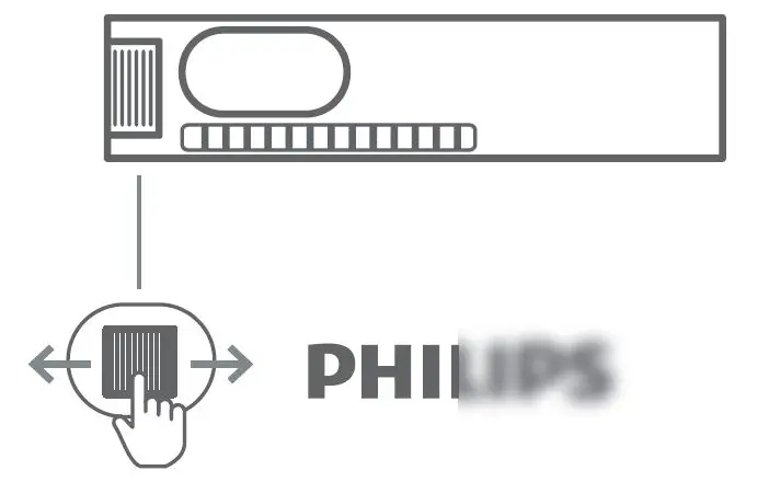 PHILIPS GPX1100 GoPix 1 Mobile Projector fig 9