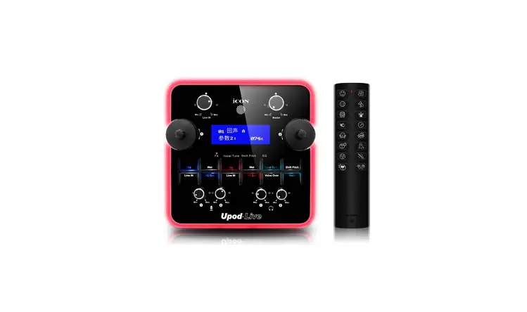 Icon Upod-live Professional Live Singing Sound Card 2 Output Usb Audio Interface User Manual Icon Upod-live Professional Live Singing Sound Card 2 Output Usb Audio Interface User Manual