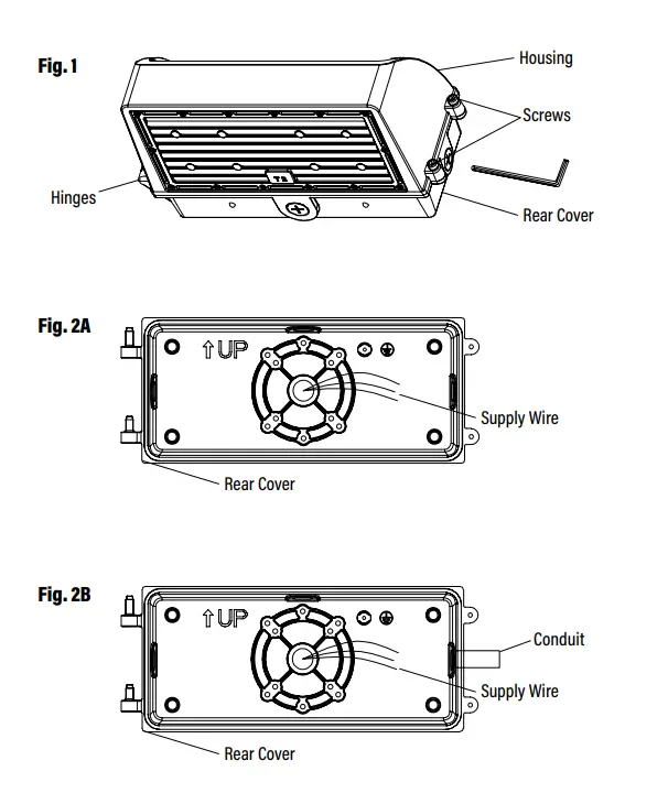 Superior Life PQL-83917 LED Spec-Select Designer Full Cutoff Wall Pack fig 1