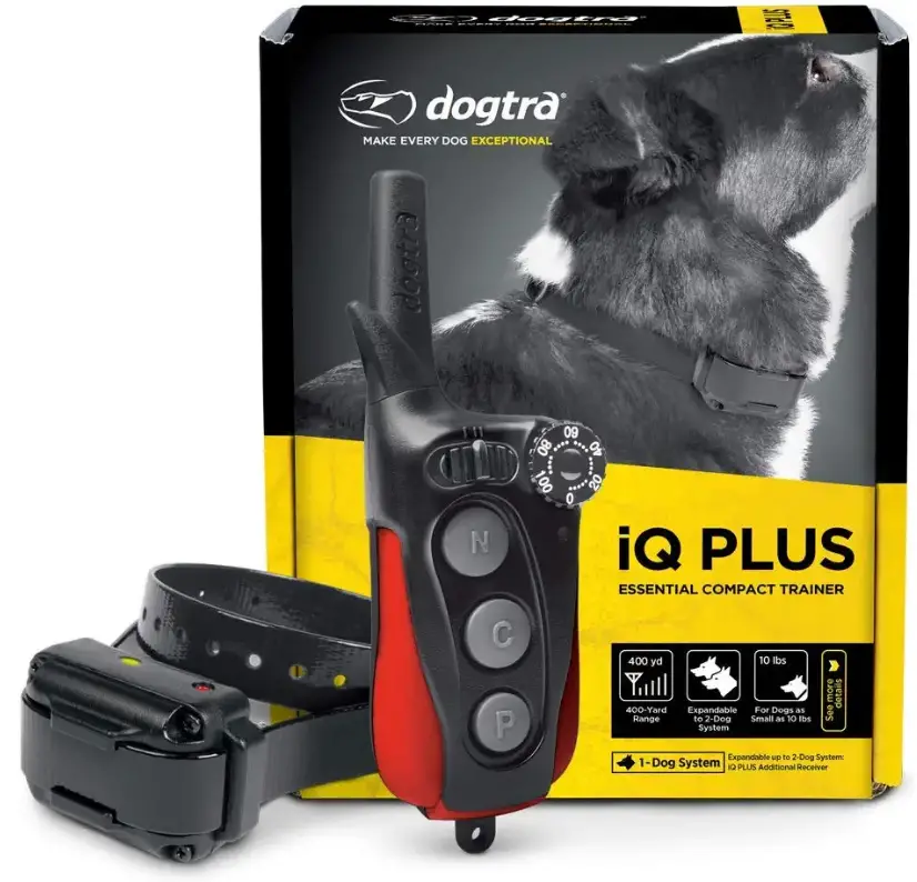 Dogtra iQ Series Rechargeable Waterproof 400-Yard Remote Dog Training E-Collar