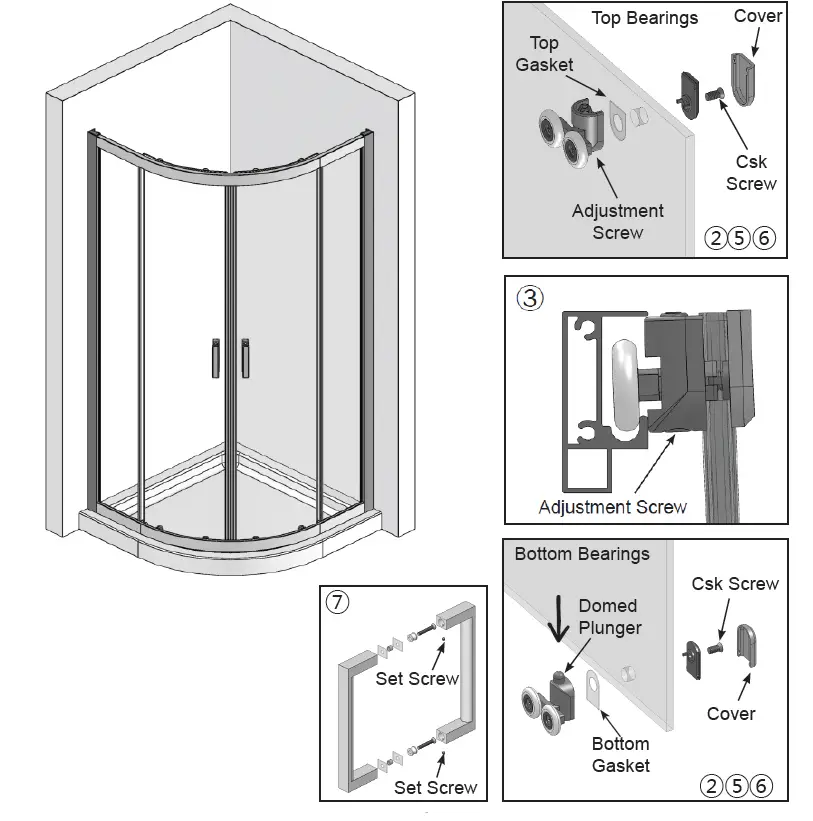 Merlyn V8Q Two Door Quadrant FIG (5)