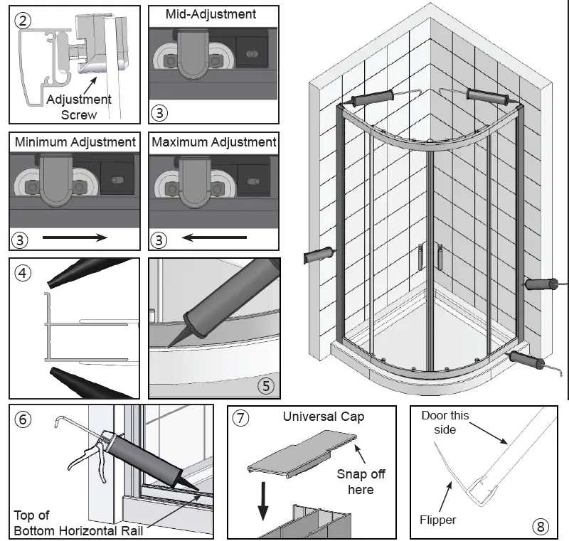 Merlyn V8Q Two Door Quadrant FIG (6)