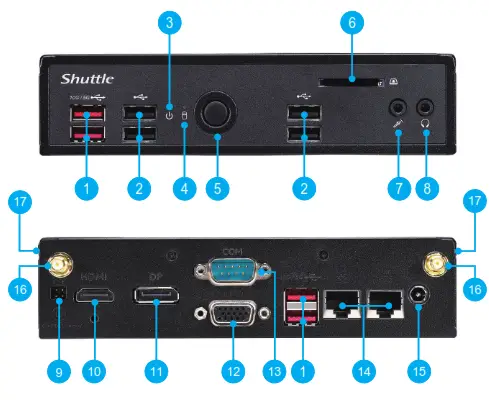 Baechler DS20U Series Shuttle Barebone PC - Product Overview