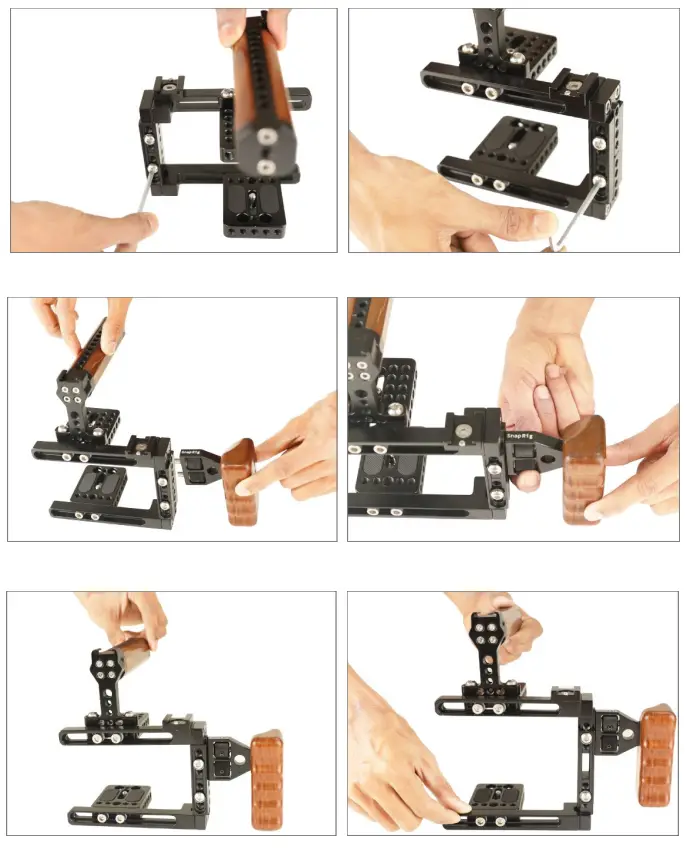 PROAIM CG219 SnapRig Universal DSLR Camera Cage - Fig 6