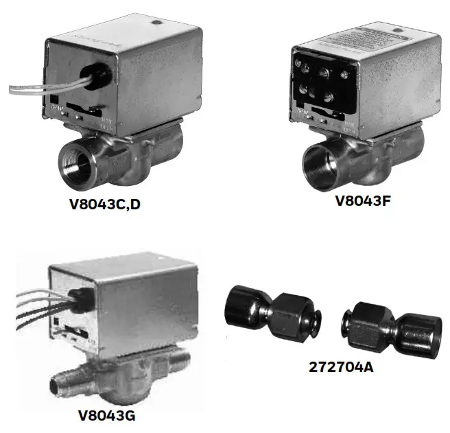 Honeywell Home V8043C,D,F & G Motorized -