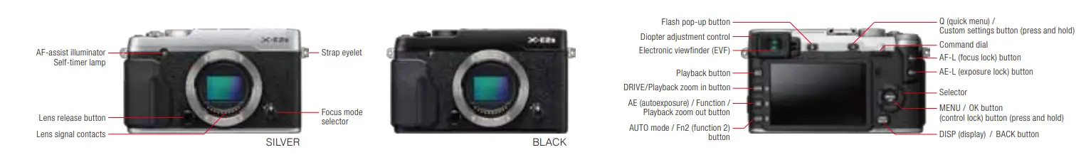 Fujifilm X-E2S Mirrorless Camera-1