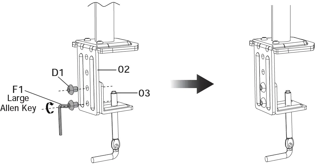 HUANUO-HNCM12-Monitor-Desk-Mount-10