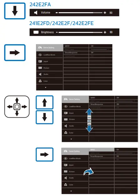 PHILIPS 241E2242E2 Full HD LCD Monitor - Feture Image 5