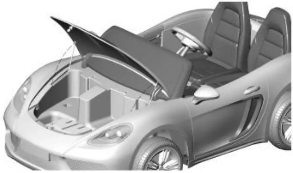 RiiRoo Children's Electric Car Sportster XL - Fig 10