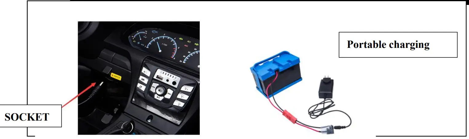 RiiRoo Children's Electric Car Sportster XL - Fig 20