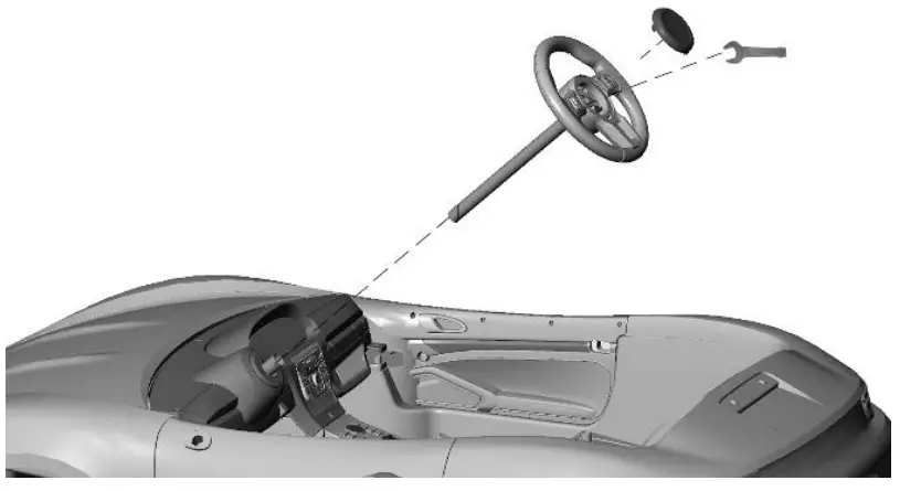 RiiRoo Children's Electric Car Sportster XL - Fig 5