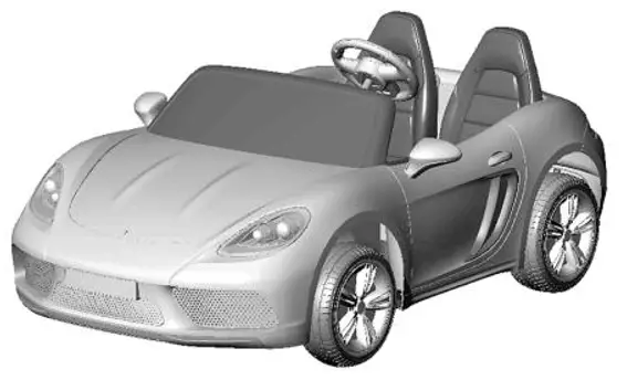 RiiRoo Children's Electric Car Sportster XL