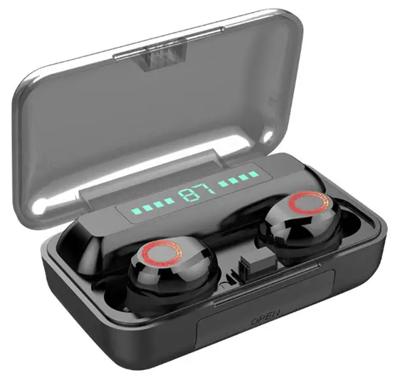 JTact S12 Wireless Earbuds with Charging Case