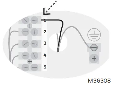 Honeywell HM700A1000 Electrode - Connect neutra