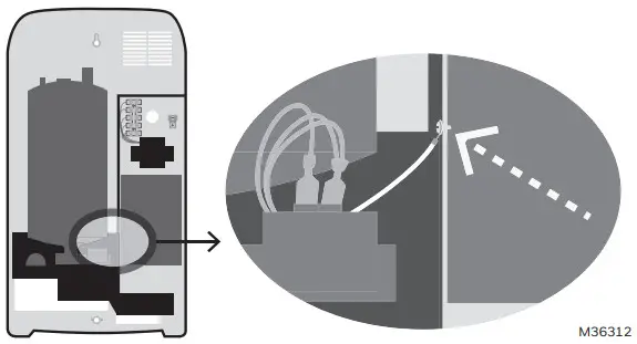 Honeywell HM700A1000 Electrode - Remove the ground