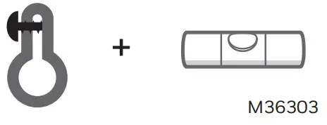 Honeywell HM700A1000 Electrode - ensure it is leve