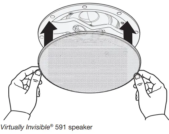 Bose Virtually Invisible 591 In-Ceiling Speaker-10