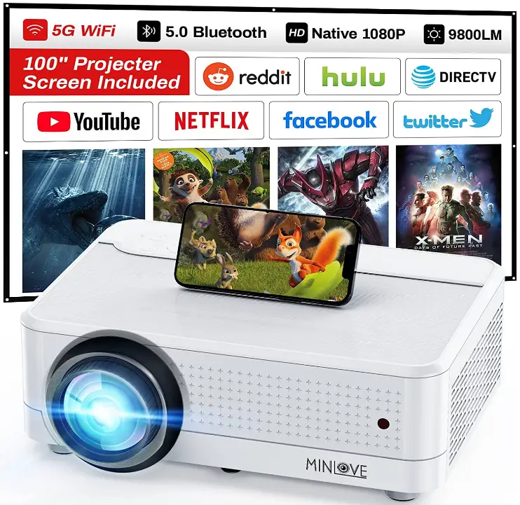 MINLOVE-108S-5G-Wi-Fi-Bluetooth-Projector