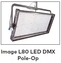KINO FLO Image L80 and L40 LED DMX fig 13