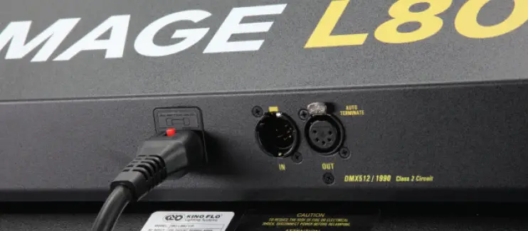 KINO FLO Image L80 and L40 LED DMX fig 4