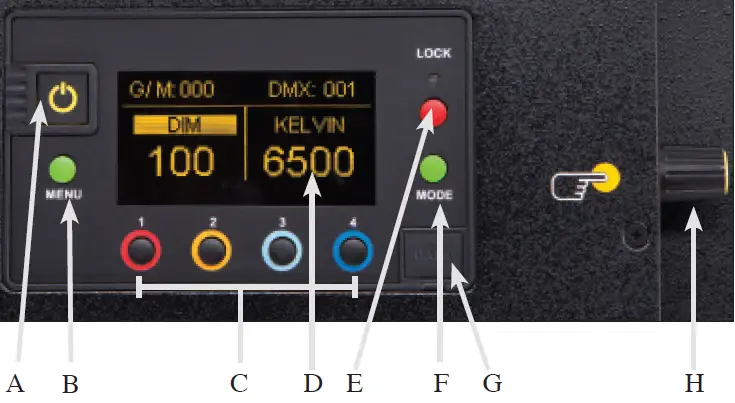 KINO FLO Image L80 and L40 LED DMX fig 5